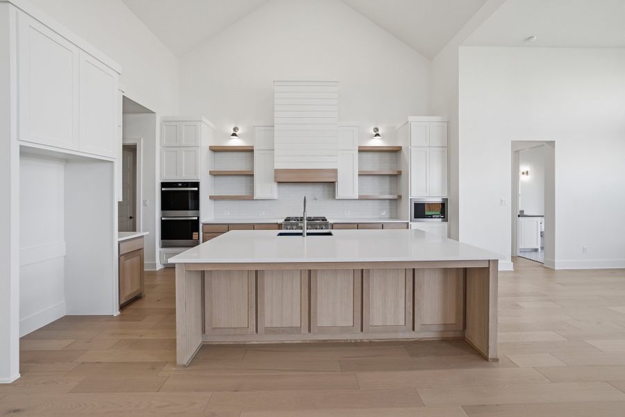 Furnished interior view inside a new home in Park Place - 80' Lots, Prosper (Image 8).
