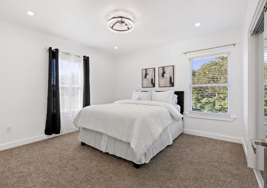 Furnished interior view inside a new home in , Pecan Gap (Image 9). Furnished interior view inside a new home in , Pecan Gap (Image 9).