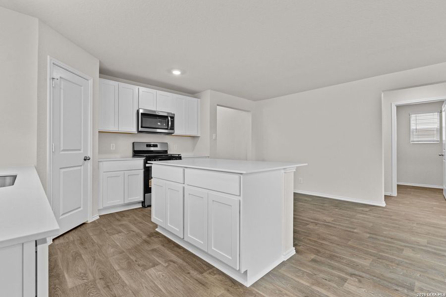 Furnished interior view inside a new home in Redbird Ranch, San Antonio (Image 8).