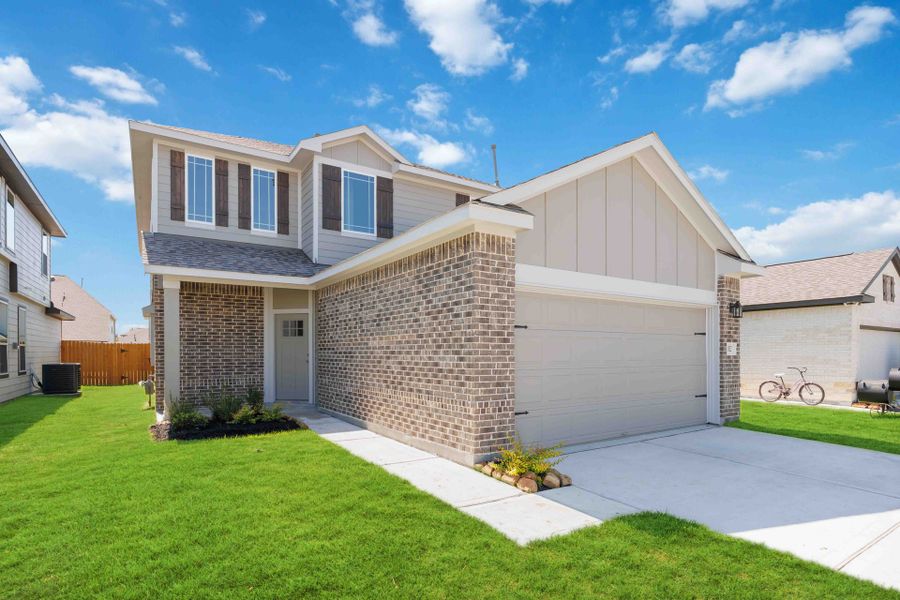 1052 Lilly Lane - Mansfield - Elevation B 1052 Lilly Lane - Mansfield - Elevation B