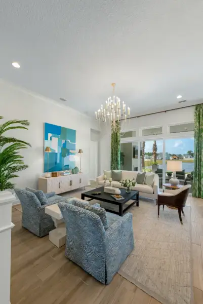 Representative furnished interior of a home built from the Sawyer by Riverside Homes in Sagebrush at EverRange, Jacksonville (Image 72).