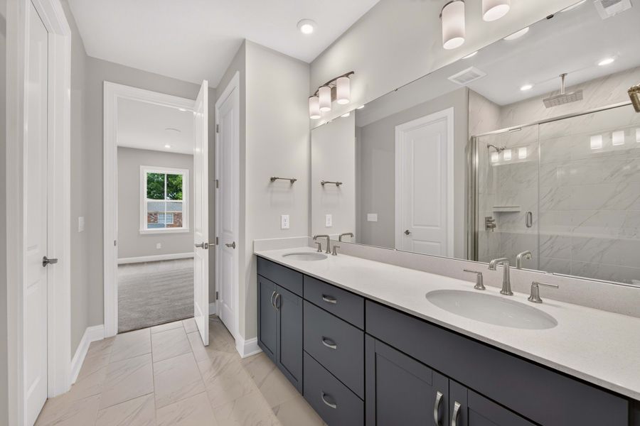 Furnished interior view inside a new home in Old Town Village, Waxhaw (Image 16).
