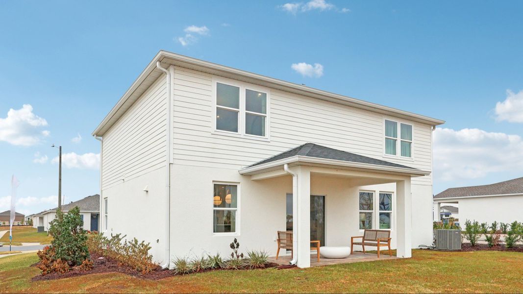 Exterior details and patio area of a home in Hamilton Bluff, Haines City (Image 22). Exterior details and patio area of a home in Hamilton Bluff, Haines City (Image 22).