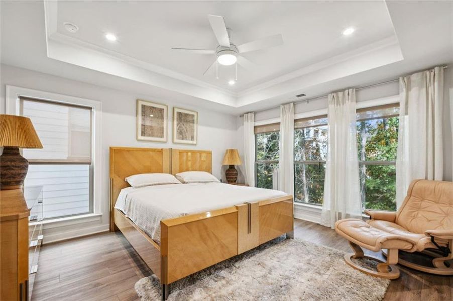 Furnished interior view inside a new home in Parkside at Mason Mill, Decatur (Image 35).
