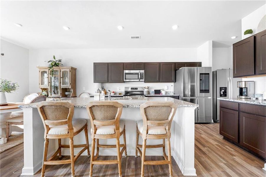 Furnished interior view inside a new home in , Adairsville (Image 6).