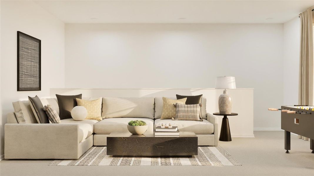 Furnished interior view inside a new home in The Grand Prairie, Hockley (Image 10).