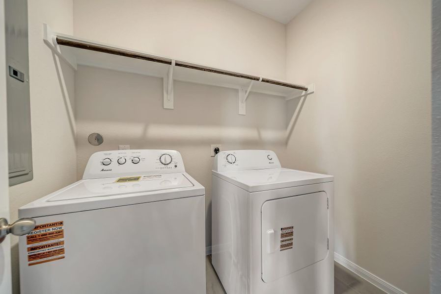 Includes Washer & Dryer