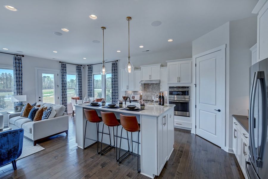 Representative furnished interior of a home built from the Laney by Taylor Morrison in River Falls, Tega Cay (Image 5).