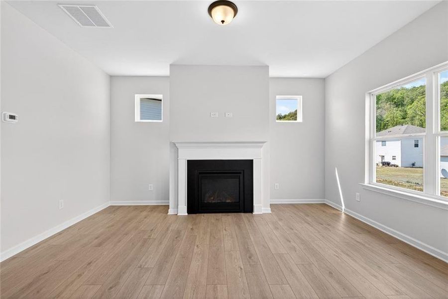 Spacious, unfurnished interior of a new home in The Stiles, Cartersville (Image 24).