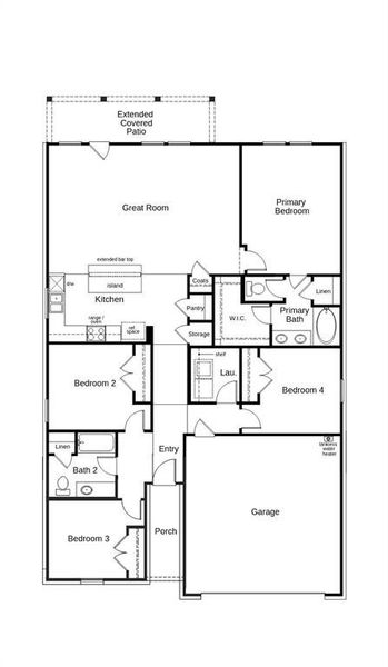 2D floor plan layout of this home in Princeton Estates, Princeton, TX (Image 3). 2D floor plan layout of this home in Princeton Estates, Princeton, TX (Image 3).