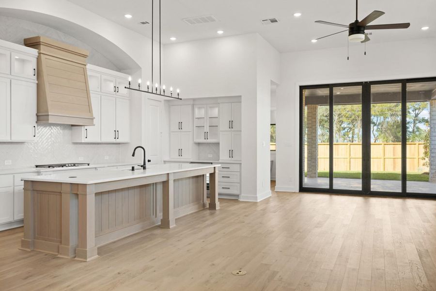 Furnished interior view inside a new home in Sienna, Missouri City (Image 4). Furnished interior view inside a new home in Sienna, Missouri City (Image 4).