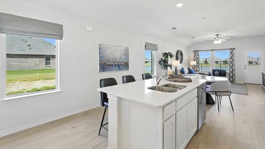 Representative furnished interior of a home built from the Camila by D.R. Horton in Winchester Crossing, Princeton (Image 9). Representative furnished interior of a home built from the Camila by D.R. Horton in Winchester Crossing, Princeton (Image 9).