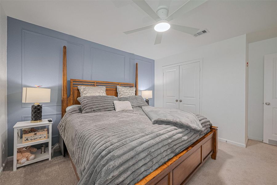 Furnished interior view inside a new home in Tavola: Gulf Coast Collection, New Caney (Image 30). Furnished interior view inside a new home in Tavola: Gulf Coast Collection, New Caney (Image 30).