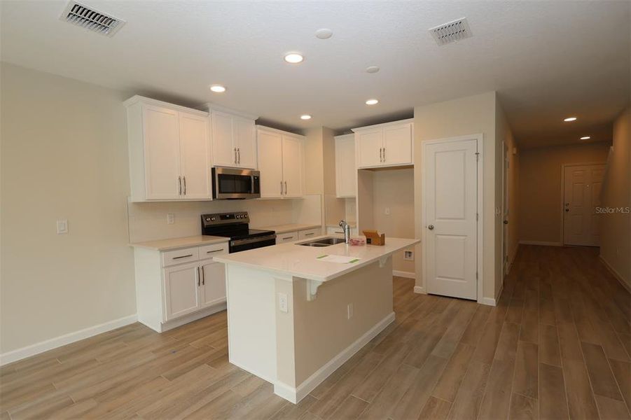 Furnished interior view inside a new home in Eden at Crossprairie, St. Cloud (Image 9). Furnished interior view inside a new home in Eden at Crossprairie, St. Cloud (Image 9).