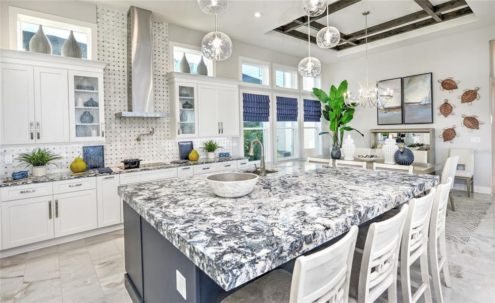 Furnished interior view inside a new home in Laureate Park, Orlando (Image 8).