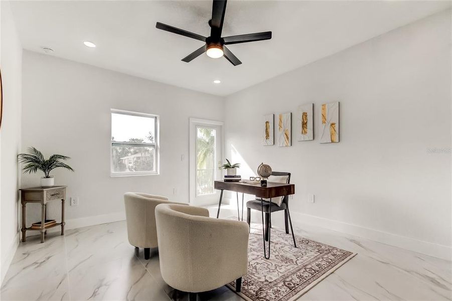 Furnished interior view inside a new home in , New Port Richey (Image 38).