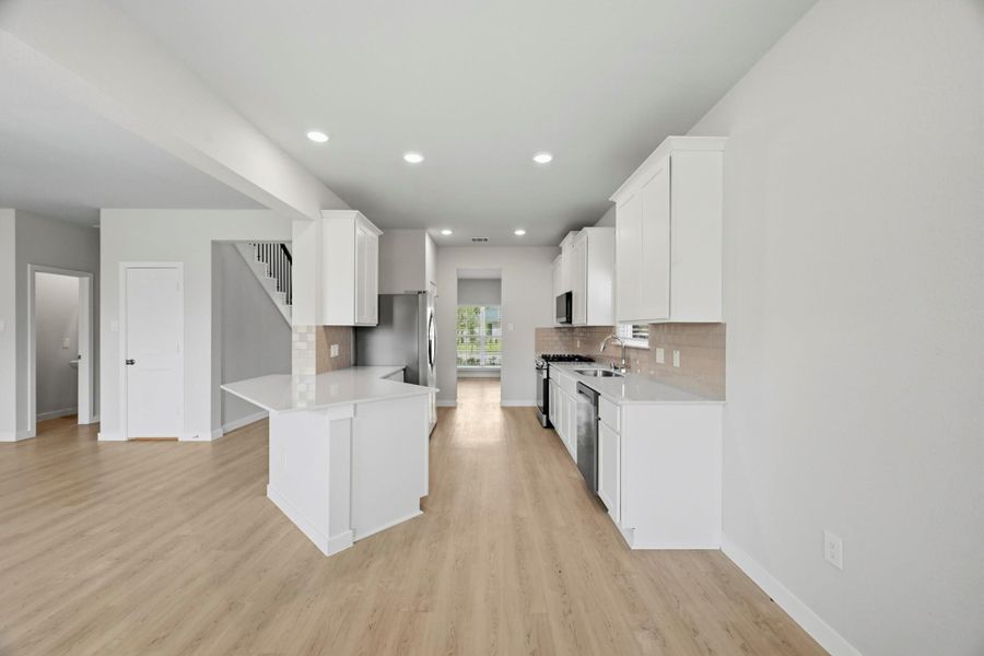 Furnished interior view inside a new home in Audubon, Magnolia (Image 12).