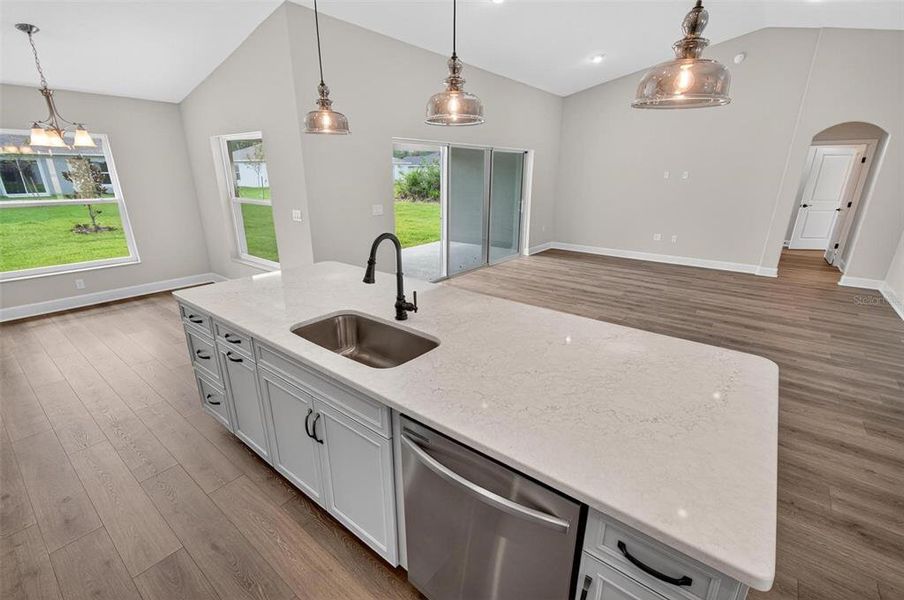 Furnished interior view inside a new home in , Palm Coast (Image 5).