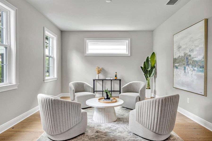 Furnished interior view inside a new home in , Tampa (Image 9).