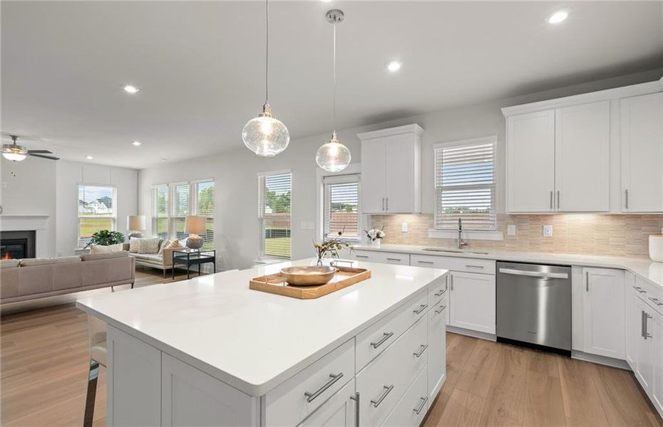 Furnished interior view inside a new home in Creekside at Skelton, Jefferson (Image 15).