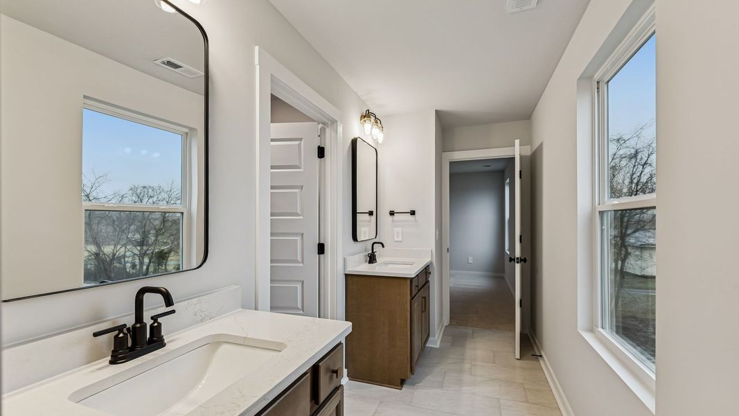 Representative furnished interior of a home built from the Stonebrook II by D.R. Horton in Harvest Point, Spring Hill (Image 41). Representative furnished interior of a home built from the Stonebrook II by D.R. Horton in Harvest Point, Spring Hill (Image 41).