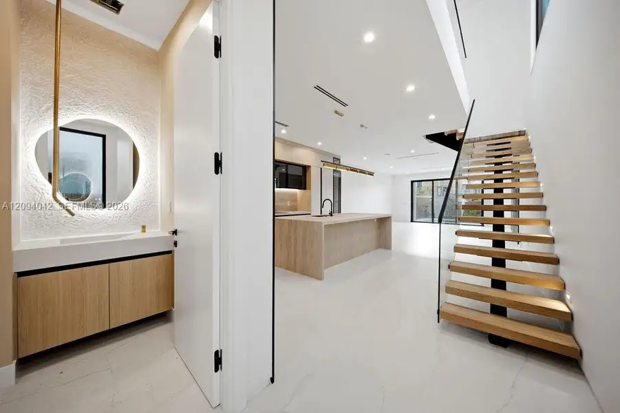 Furnished interior view inside a new home in , Fort Lauderdale (Image 6).