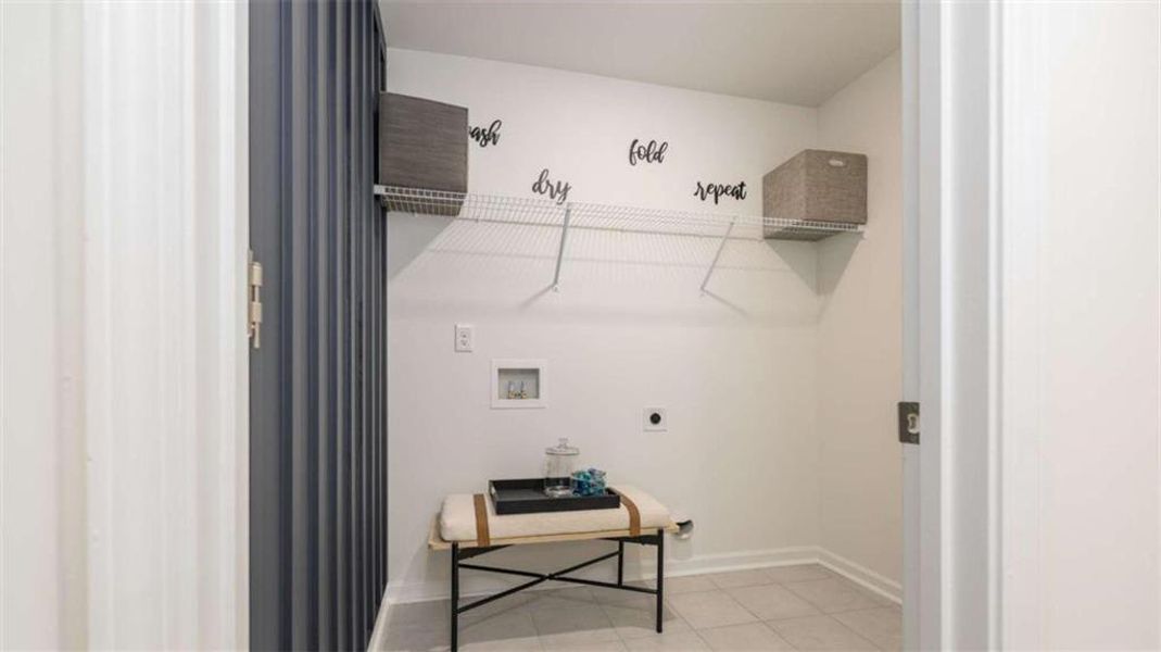 Furnished interior view inside a new home in Benteen Reserve, Atlanta (Image 25).