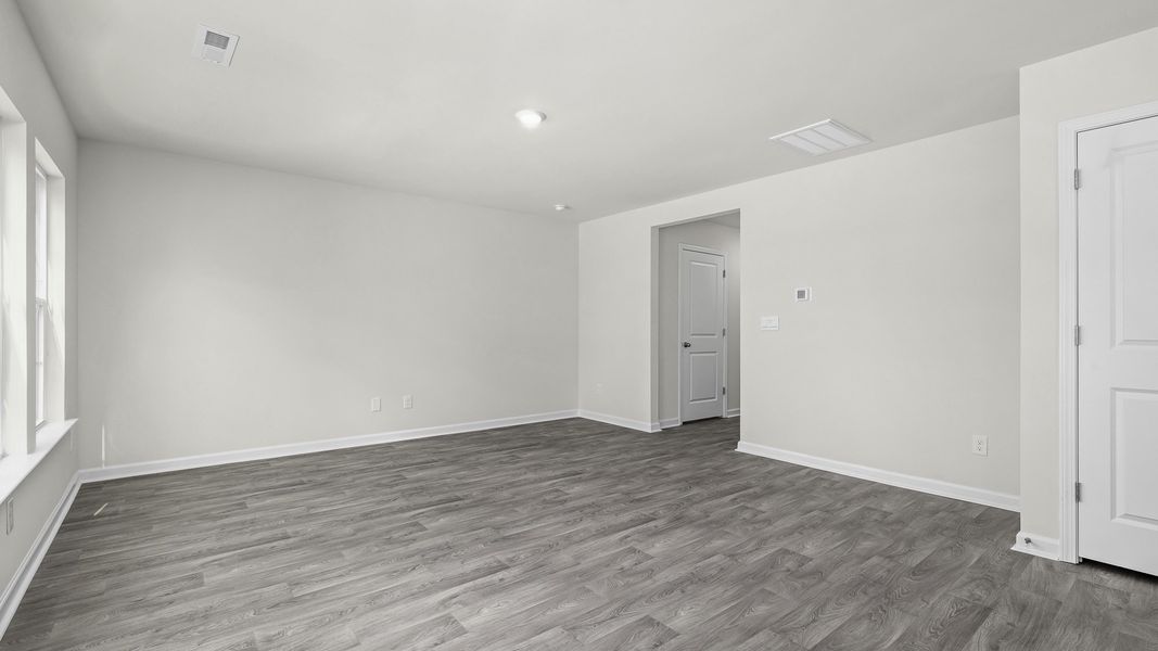 Spacious, unfurnished interior of a new home in Fishel Village, Winston-Salem (Image 12). Spacious, unfurnished interior of a new home in Fishel Village, Winston-Salem (Image 12).