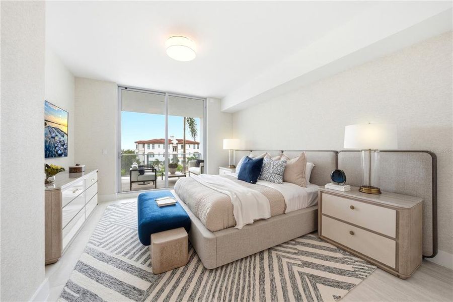 Furnished interior view inside a new home in , Tampa (Image 6).