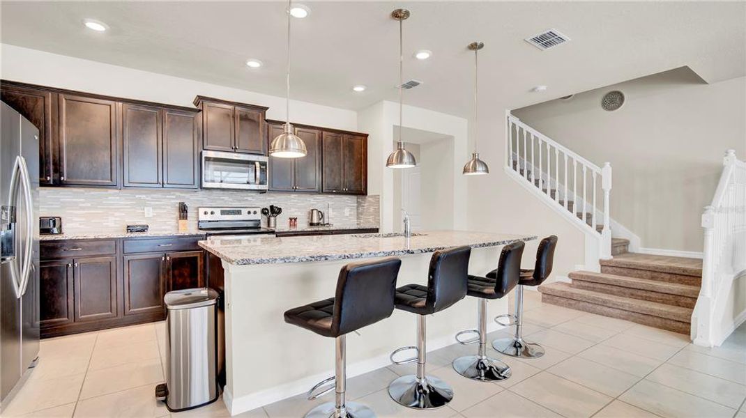 Furnished interior view inside a new home in , Davenport (Image 25).