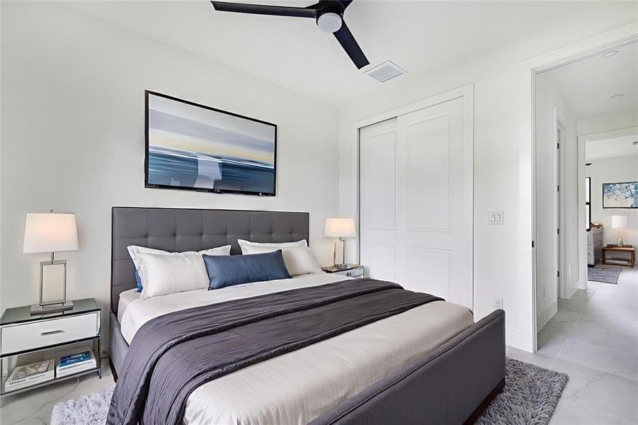 Furnished interior view inside a new home in , Port Charlotte (Image 9).