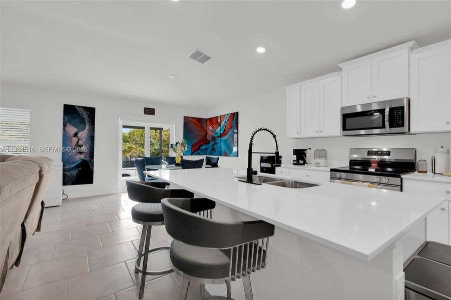 Furnished interior view inside a new home in , Lehigh Acres (Image 15).