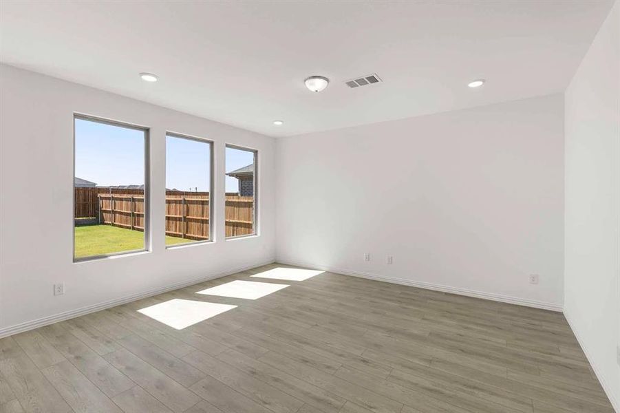 Spacious, unfurnished interior of a new home in Coyote Meadows 50s, Anna (Image 29). Spacious, unfurnished interior of a new home in Coyote Meadows 50s, Anna (Image 29).