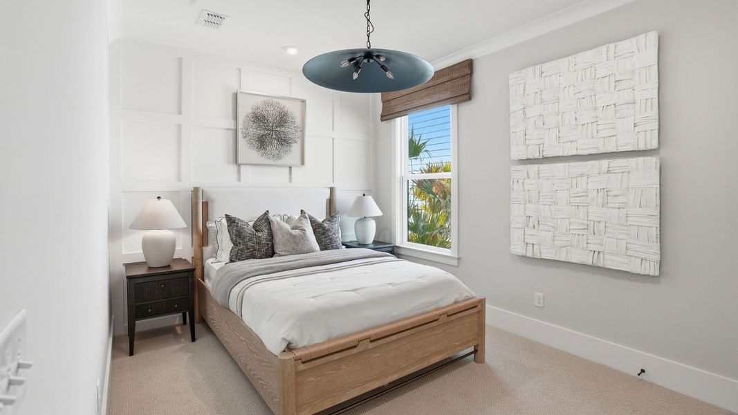 Representative furnished interior of a home built from the Mystique by Del Webb in Del Webb Point Hope, Charleston (Image 22).