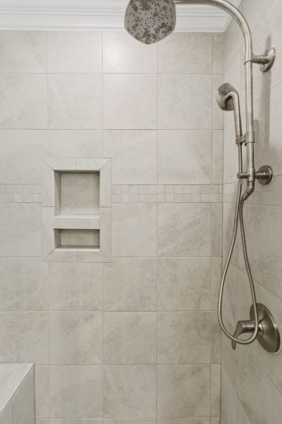 Close-up of interior finishes inside a home in Weybridge, Burlington (Image 20).