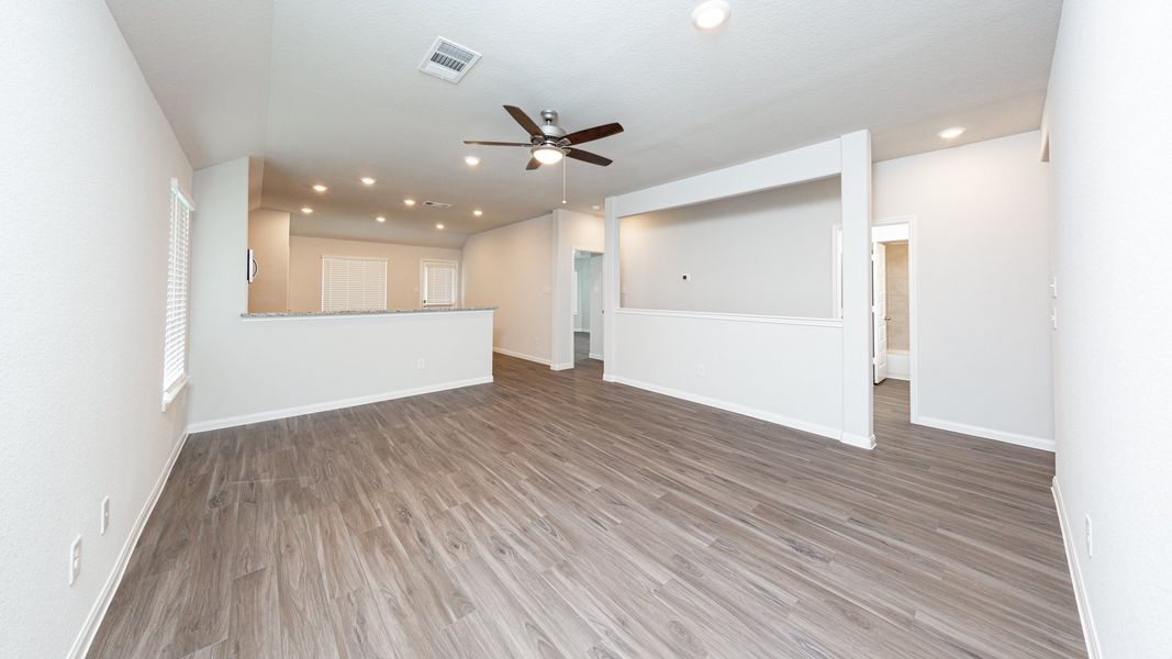 Family Room to Kitchen