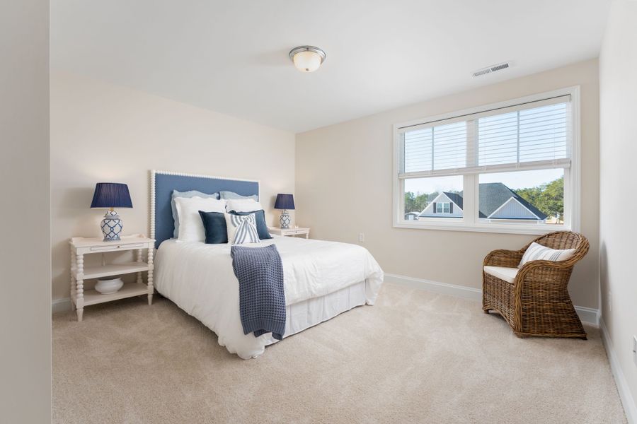Furnished interior view inside a new home in Parkwood Estates, Leland (Image 12).