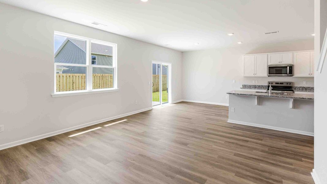 Spacious, unfurnished interior of a new home in Cedar Hill Landing, Navassa (Image 13). Spacious, unfurnished interior of a new home in Cedar Hill Landing, Navassa (Image 13).