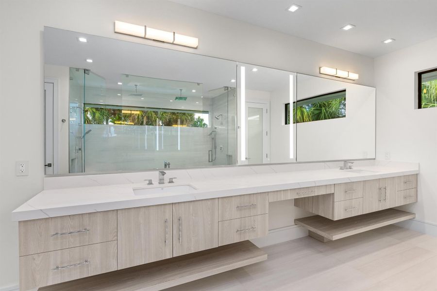 Furnished interior view inside a new home in , Boca Raton (Image 16). Furnished interior view inside a new home in , Boca Raton (Image 16).