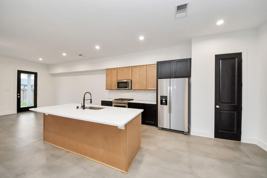 Furnished interior view inside a new home in , Houston (Image 17). Furnished interior view inside a new home in , Houston (Image 17).