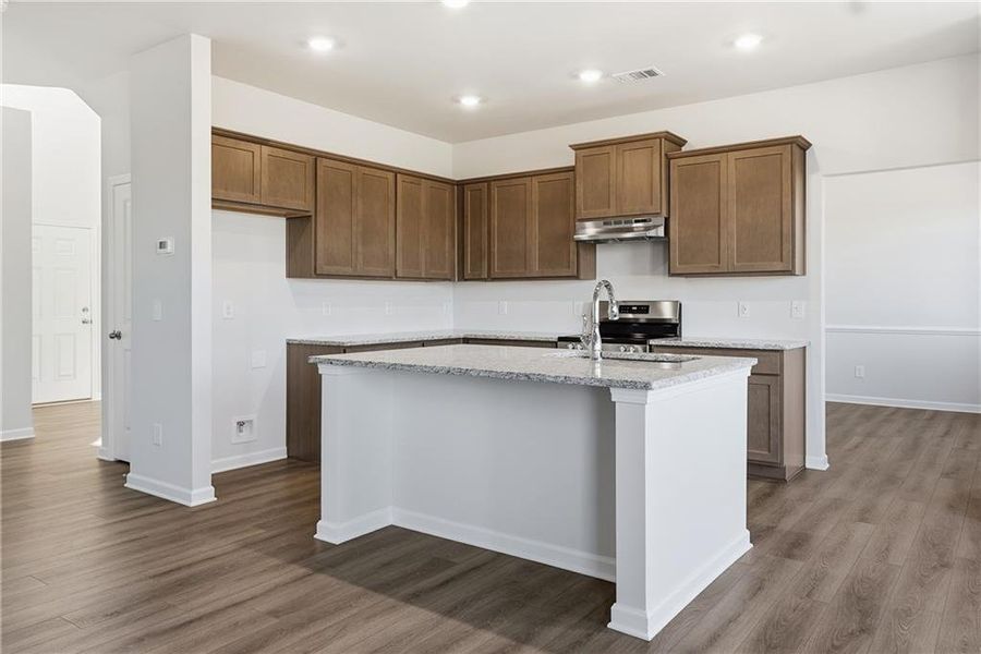 Furnished interior view inside a new home in , Jefferson (Image 5).