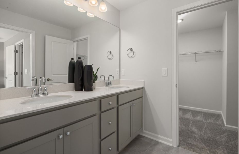 Furnished interior view inside a new home in McConnell Ridge, McLeansville (Image 11).
