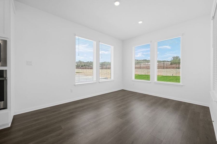 Spacious, unfurnished interior of a new home in Travisso Capri Collection, Leander (Image 18).