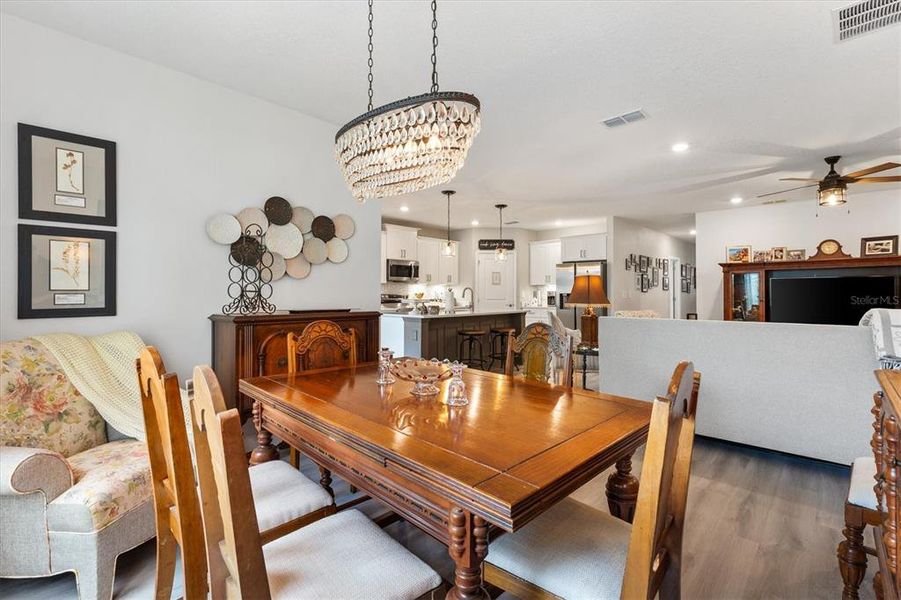 Furnished interior view inside a new home in , Summerfield (Image 6). Furnished interior view inside a new home in , Summerfield (Image 6).