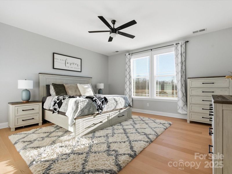 Furnished interior view inside a new home in , Lincolnton (Image 15). Furnished interior view inside a new home in , Lincolnton (Image 15).