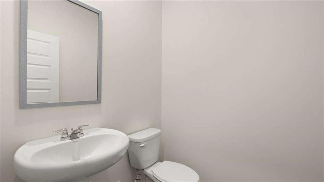 Furnished interior view inside a new home in Preserve at Dove Creek, Statham (Image 10).