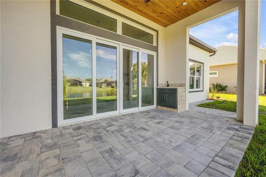 Exterior details and patio area of a home in , Palm Coast (Image 29).
