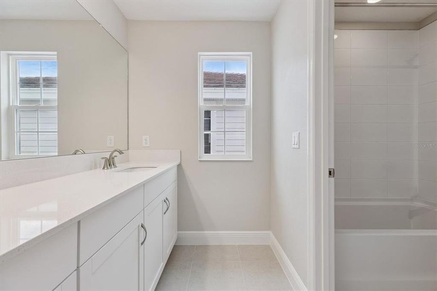 Furnished interior view inside a new home in Mirada, San Antonio (Image 2).