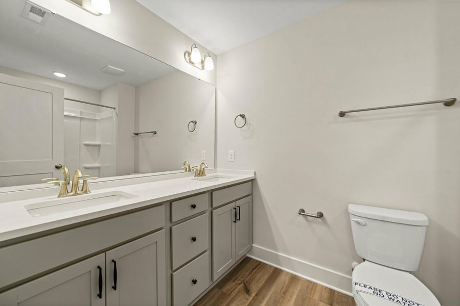 Furnished interior view inside a new home in Harbor Crossing, Greensboro (Image 11).