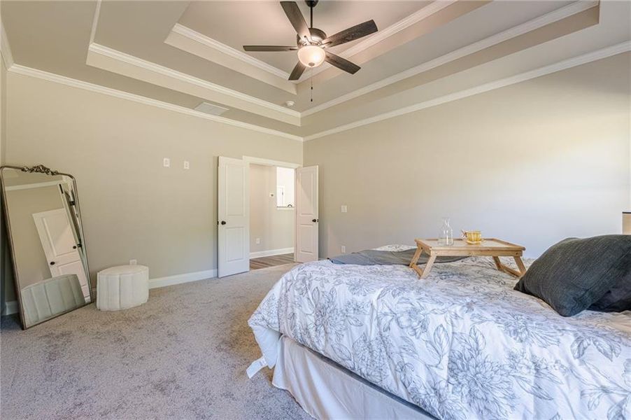 Furnished interior view inside a new home in , Covington (Image 12).